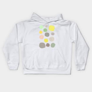 Abstract Pattern of Multi-colored Circles Kids Hoodie